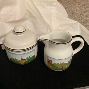 Villeroy & Boch Sugar and creamer set